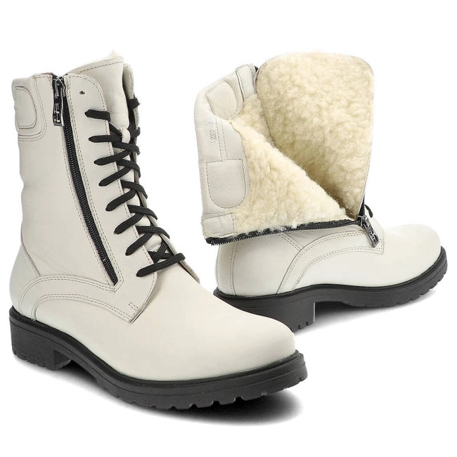 Členkové Topánky Simen - 08237 Of White