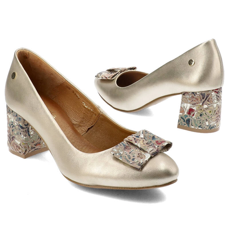 Lodičky Maciejka - 3356A-25/00-1 Złoty