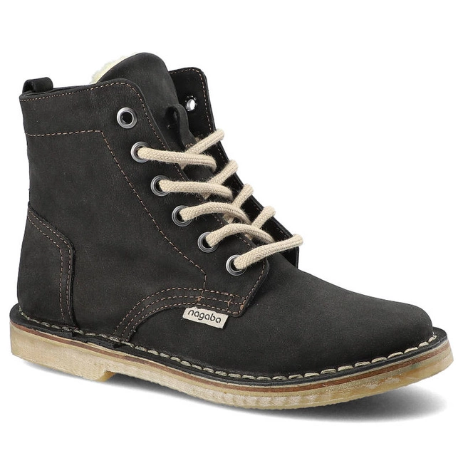 Členkové Topánky Nagaba - 087 Czarny Samuel