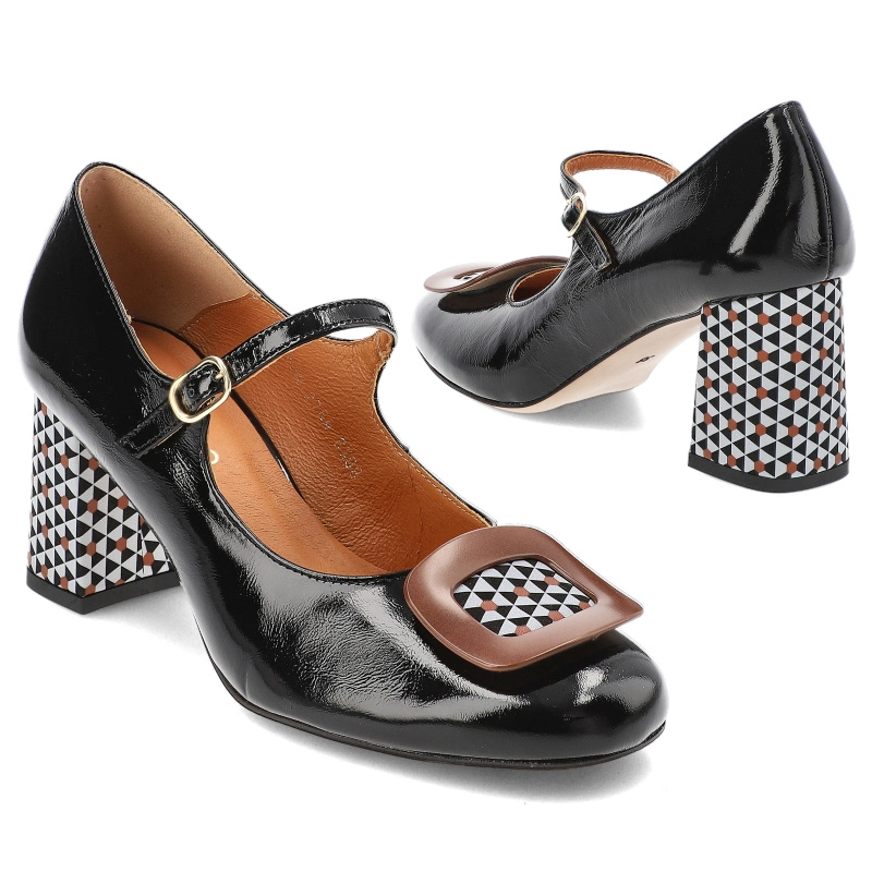 Lodičky Armodo - 2764 Czarny 287/TR480