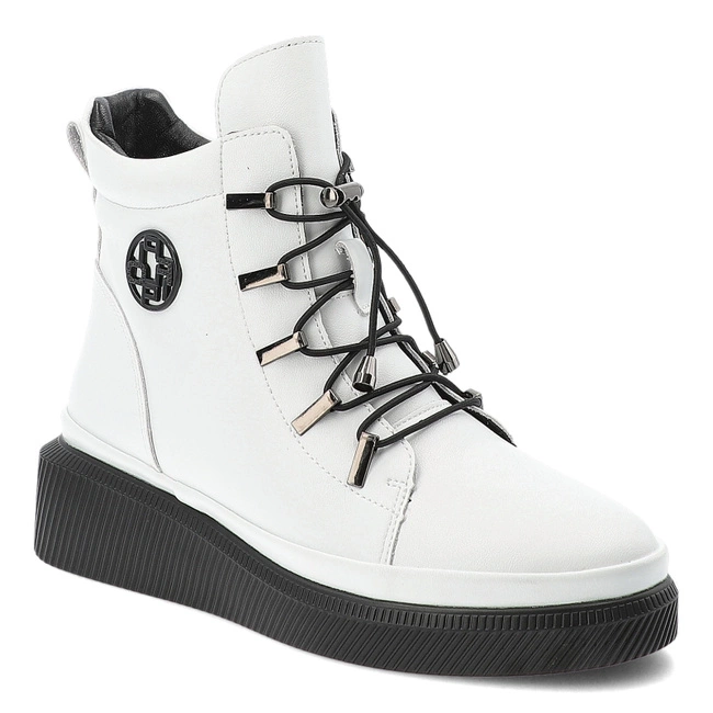 Členkové Topánky FILIPPO - DBT7416/25 WH Biały