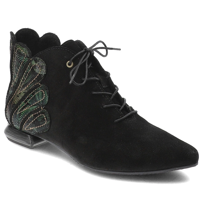 Členkové Topánky Armodo - 7207A Schwarz/Grun