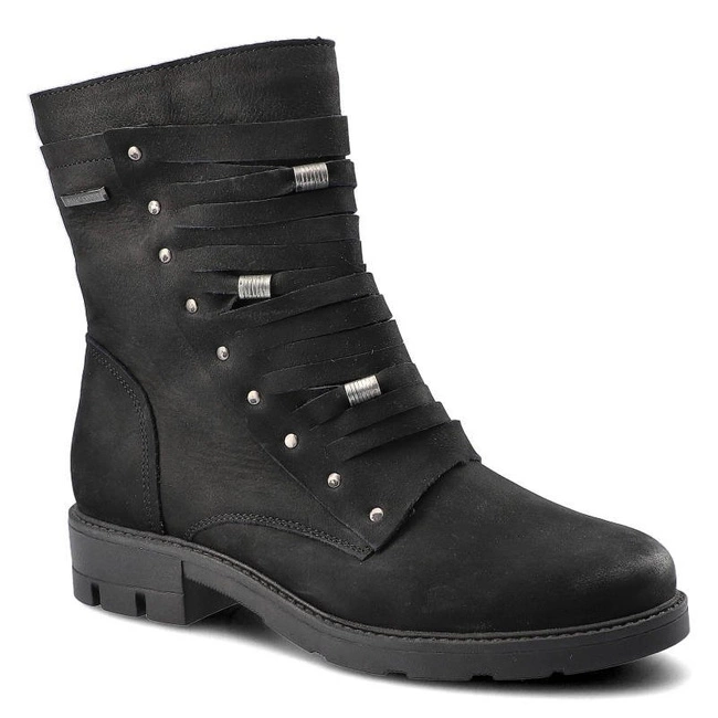 Členkové Topánky Pollonus - 5-1110-007 Czarny Samuel