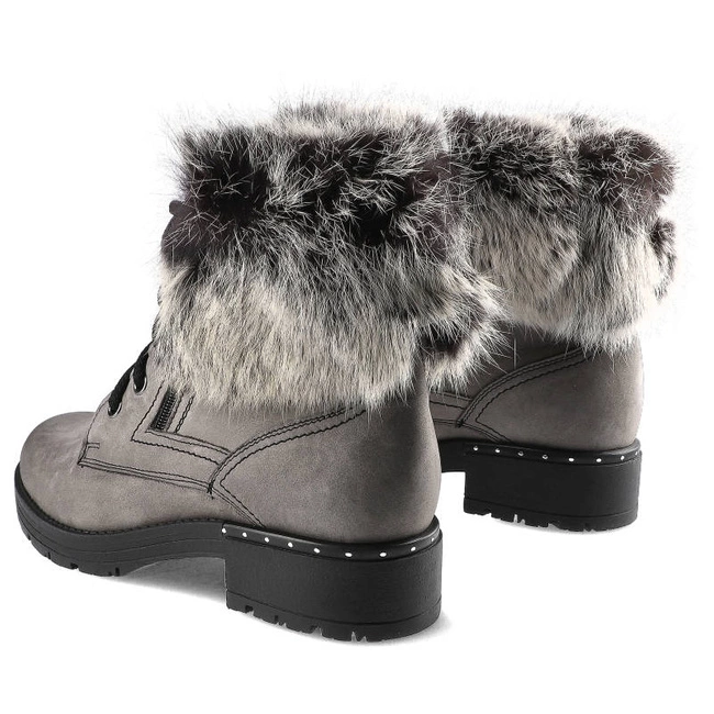 Členkové Topánky Pollonus - 5-0952-012 Szary Samuel/Królik