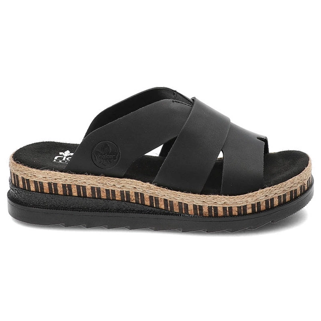Šľapky Rieker - V7989-00 Black