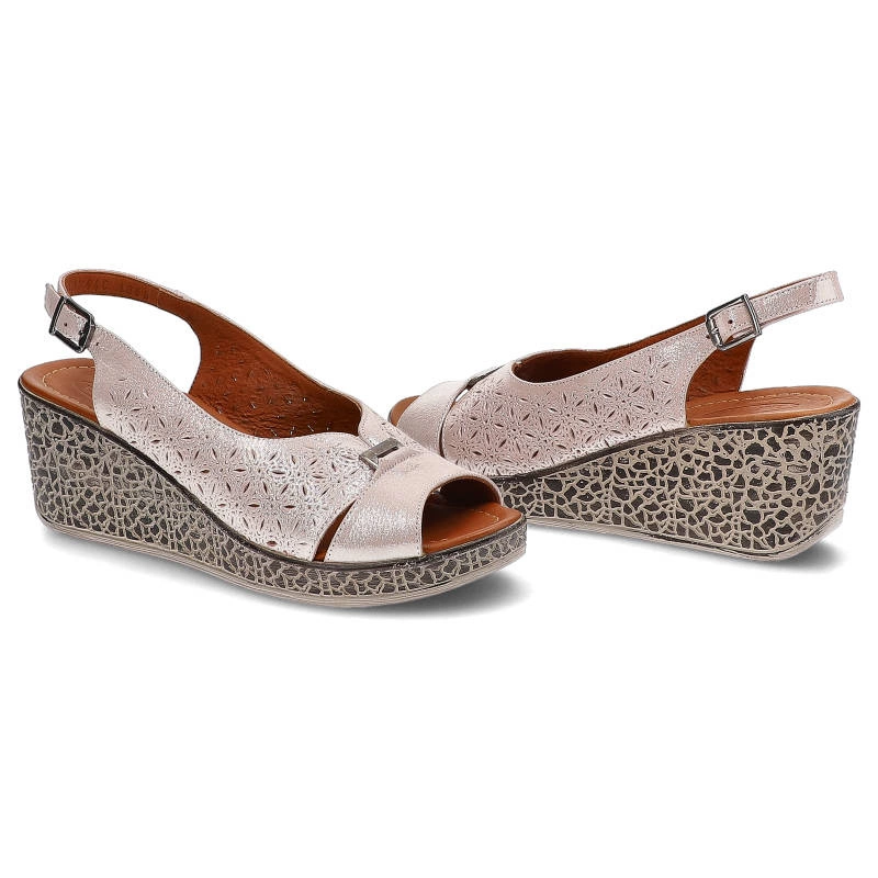 Sandále Lanqier - 44C1065 Pink