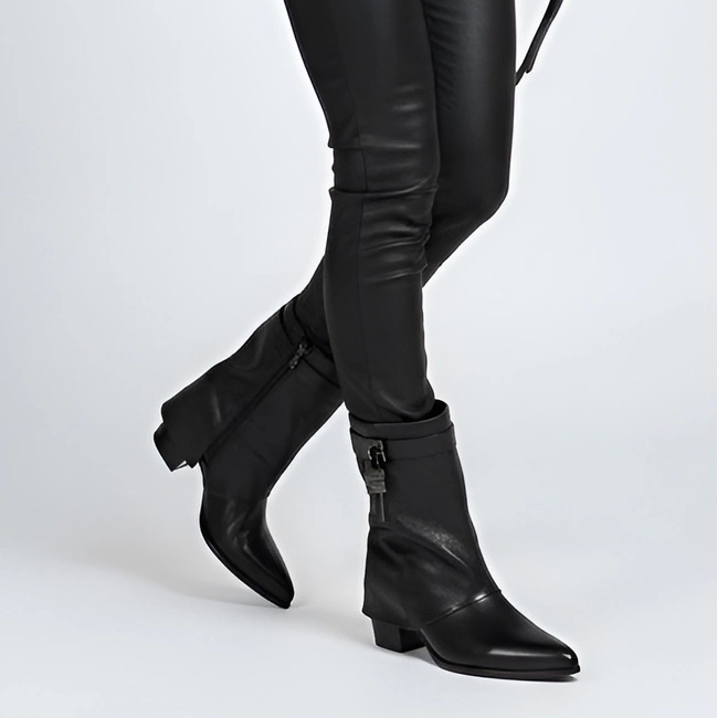 Kovbojky ARMODO - 60567 V.Czarny+Cn.