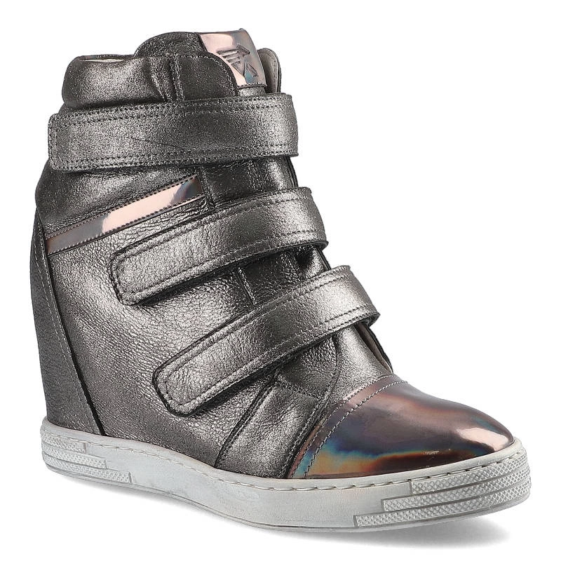 Tenisky Karino - 1694/127-P Srebrny/Szary