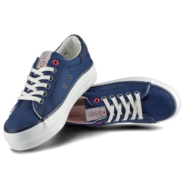 Plátenky Cross Jeans - FF2R4081C Granat