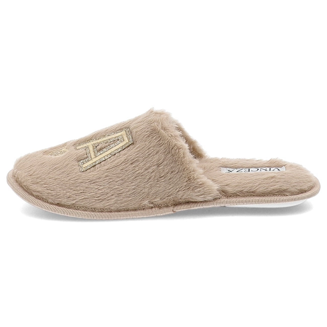 Papuče VINCEZA - 19958 BE Beżowy