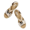 Sandále Rieker - 624H6-60 Beige