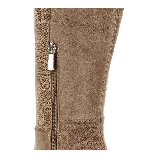 Čižmy Damiss - DS-39/2/A Kawa Zamsz/Żmijka