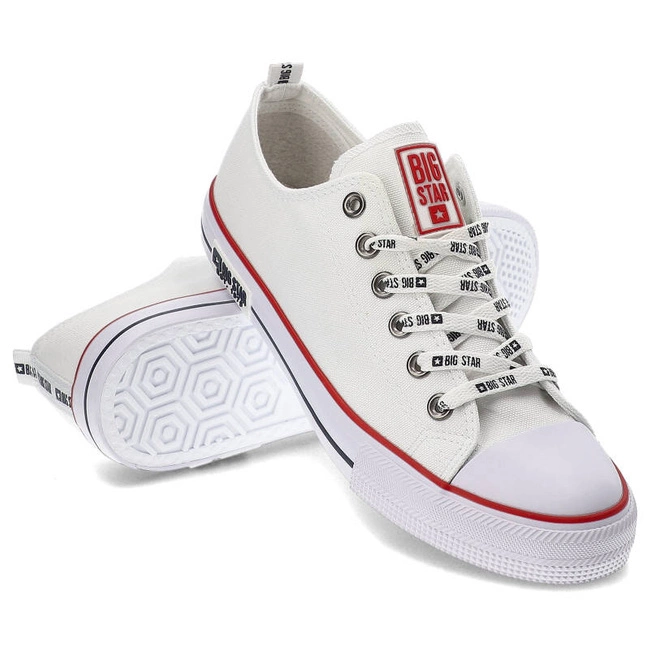 Plátenky Big Star - KK174048 Biały