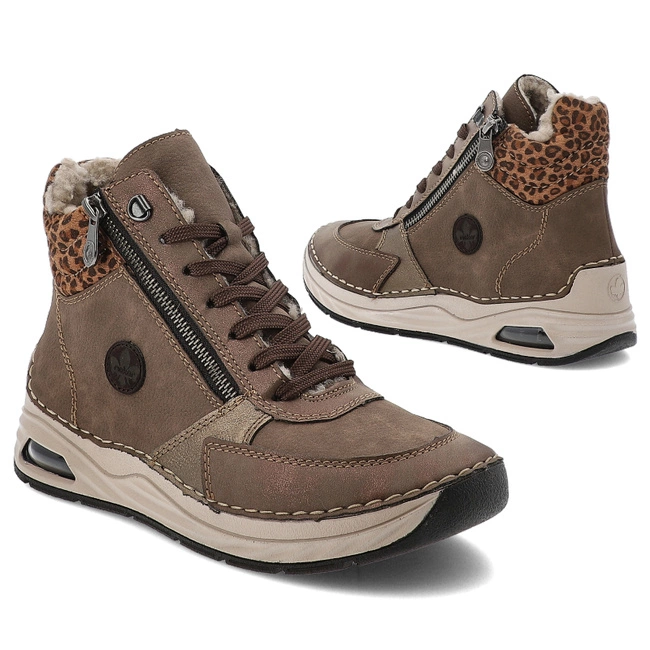 Členkové Topánky RIEKER - 44565-25 Brown