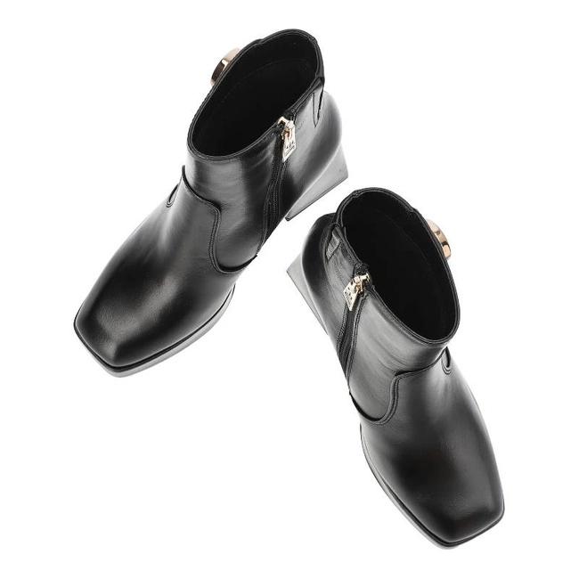 Členkové Topánky Chebello - 4213_-002-000-MIC-S214 Czarny