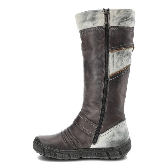 Čižmy Carinii - A9954 Szary Babilonia