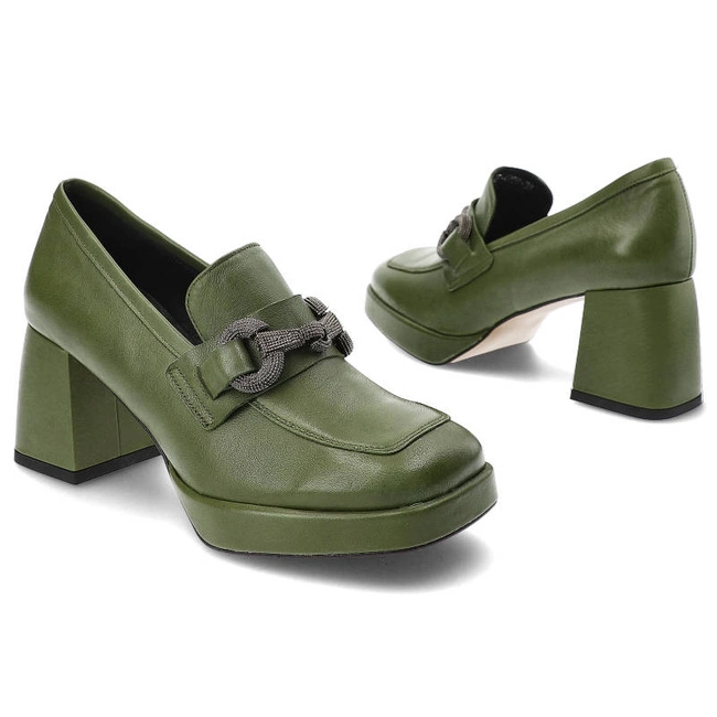 Poltopánky Karino - 4708/026-P Zielona/Lico