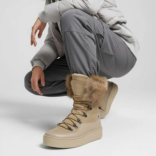 Členkové Topánky Armodo - 5-0464-032 Vanilia Lico+Królik