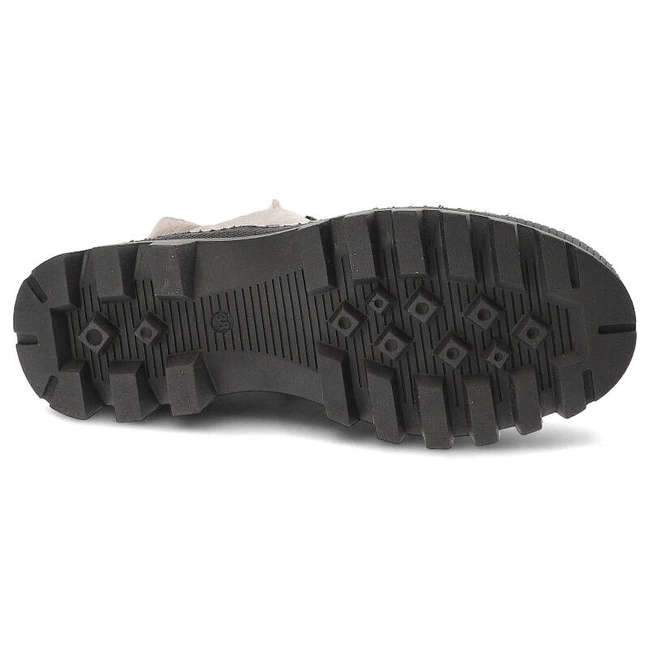 Členkové Topánky Damiss - DS-735 Jasny Beż Welur