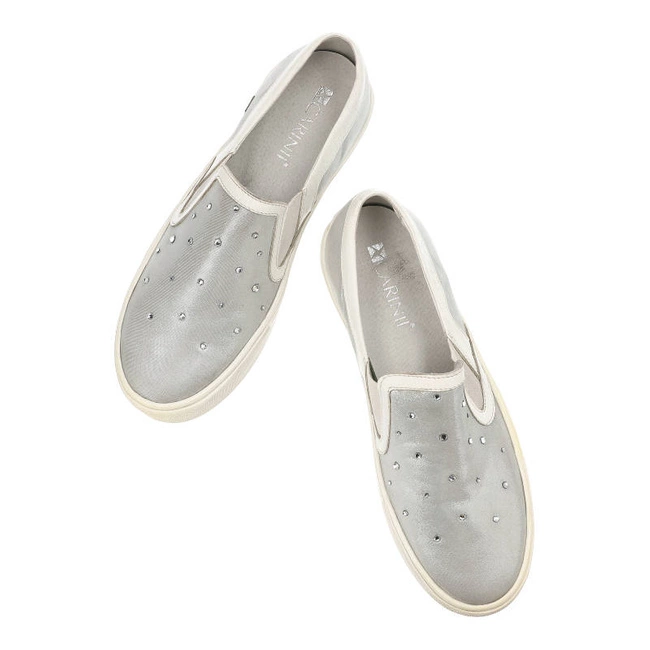 Plátenky Carinii - B2765 Srebro/Biały