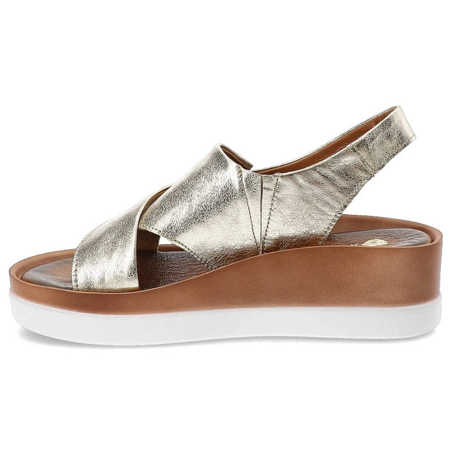 Sandále Armodo - 40256 Kryształ Złoto