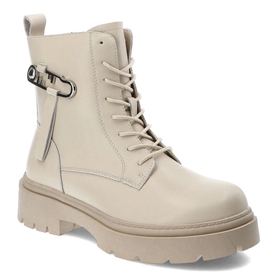 Členkové Topánky Cambell - 24-71303BG Beżowy