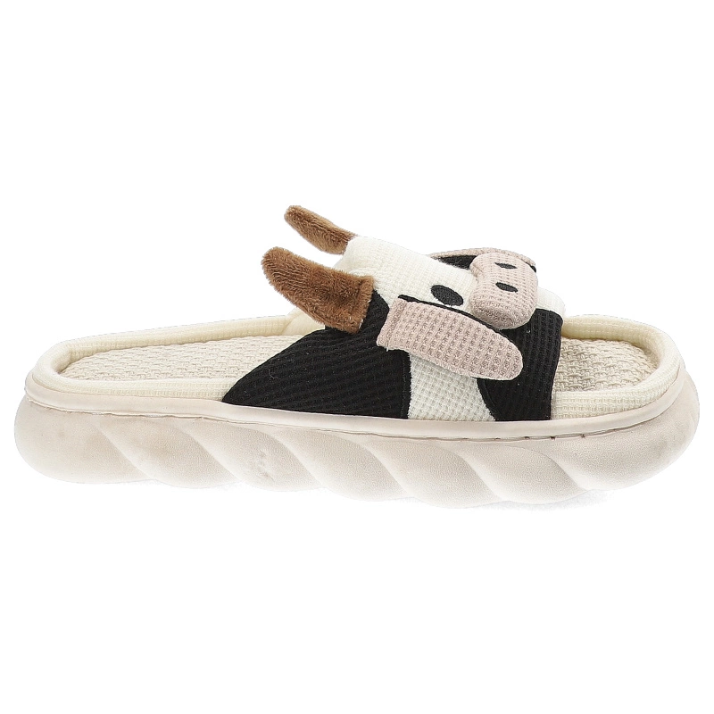 Papuče Filippo - DK6682/24 WH BK Biały/Czarny