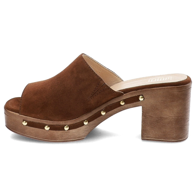 Šľapky Simen - 6844A K.W.Brąz