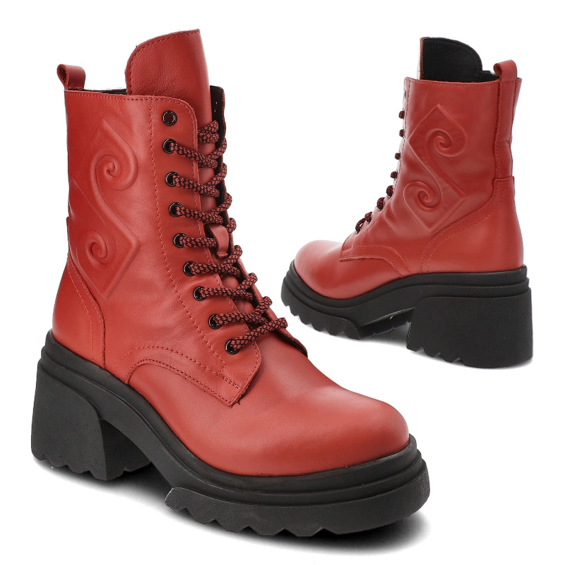 Členkové Topánky Artiker - 55C0608 Red