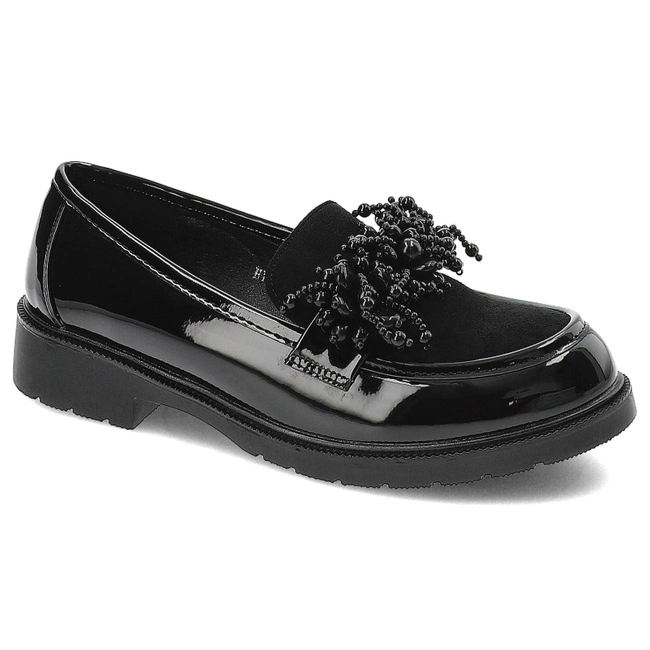 Poltopánky S.Barski - HY42-369A Black Patent