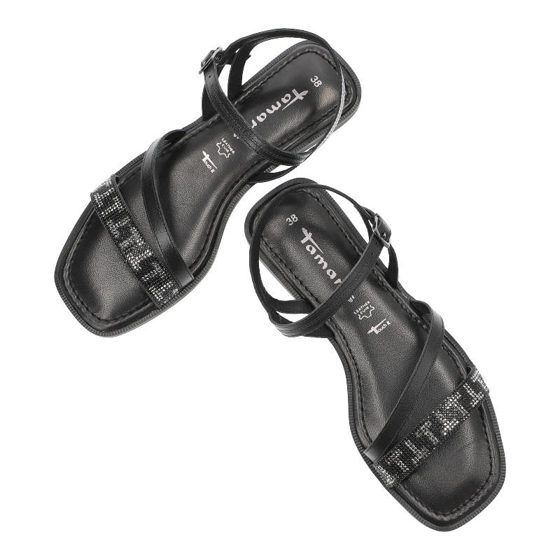 Sandále Tamaris - 1-28117-20 099 Black/Silver