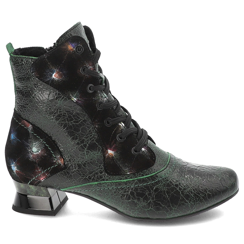 Členkové Topánky Armodo - 7146A Grün/Schwarz