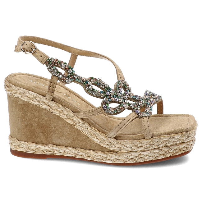 Sandále Alma en Pena - V240979 Suede Sand