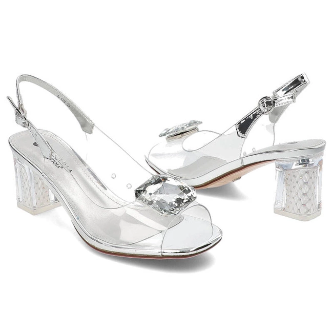 Sandále Sca'viola - S-169 Silver