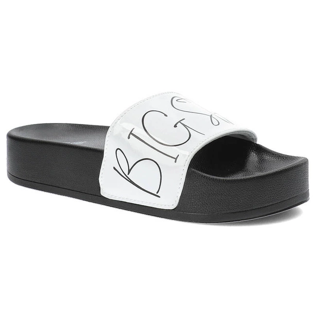 Šľapky Big Star - JJ274A275 Czarny/Biały