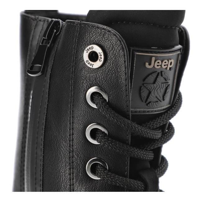 Členkové Topánky Jeep - THUNDERBOLT ZIP JL42662A 62 Black