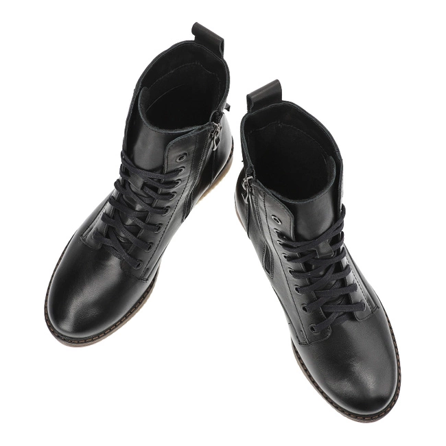 Členkové Topánky Armodo - 5-1690-002 Czarny Lico