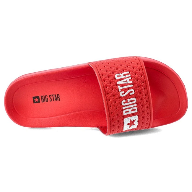 Šľapky Big Star - GG374801 Czerwony
