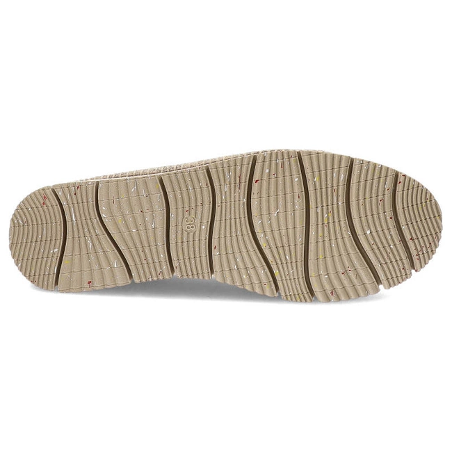 Baleríny Maciejka - 05434-10/00-5 Beż+Złoto