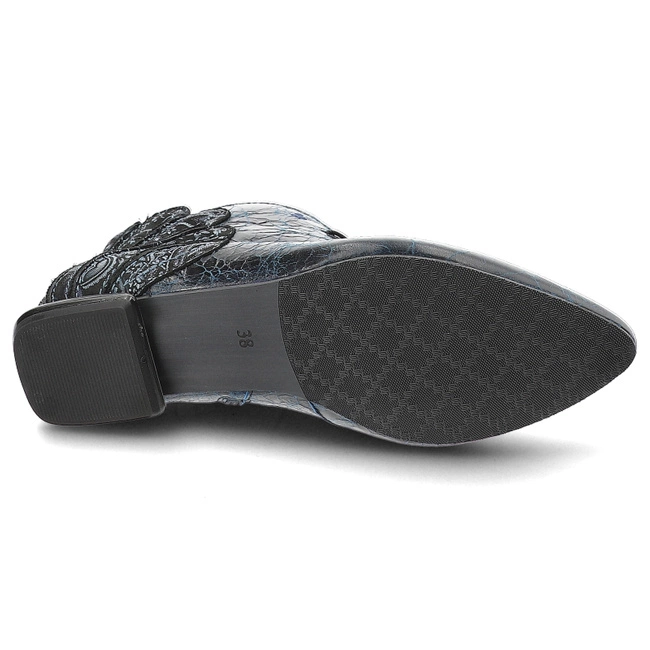 Členkové Topánky Armodo - 7207A Niebieski