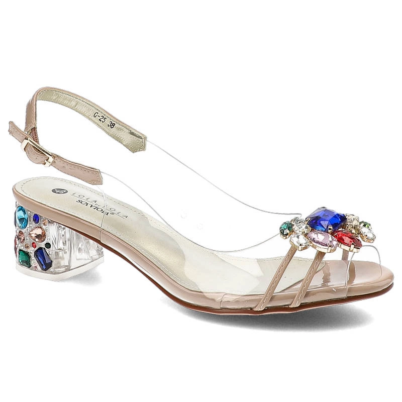 Sandále Sca'viola - G-25 Nude