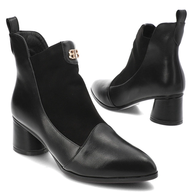 Členkové Topánky S.Barski - MR870-96 Black