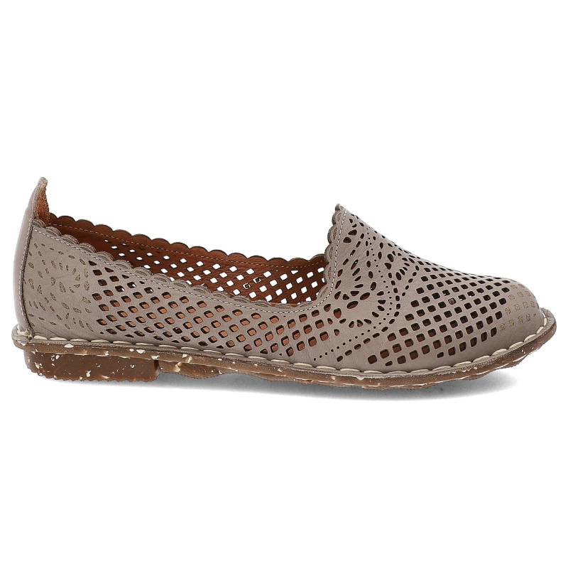 Baleríny RAVINI - 101 170-1 Capuccino 14