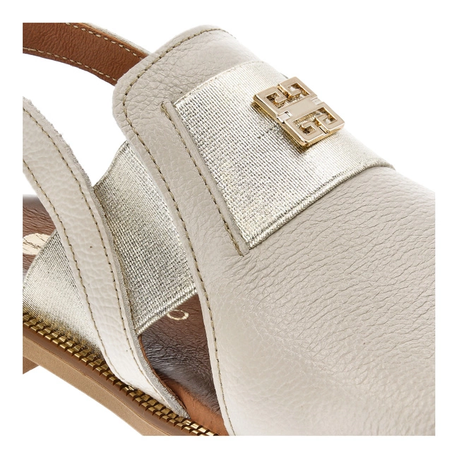 Sandále Armodo - 40385 V.Beż+Zł.