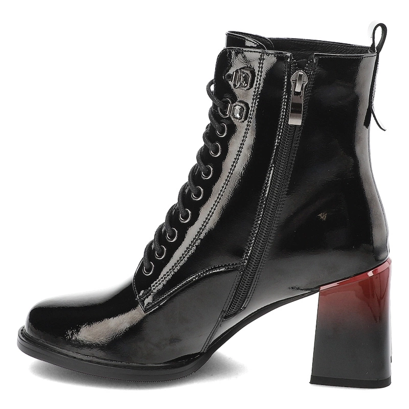 Členkové Topánky Filippo - DBT6316/24 BK RD Czarny Czerwony