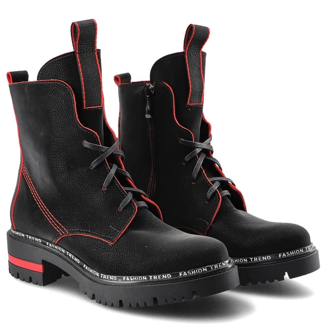 Členkové Topánky Lemar - 60271 Floter Czerwony