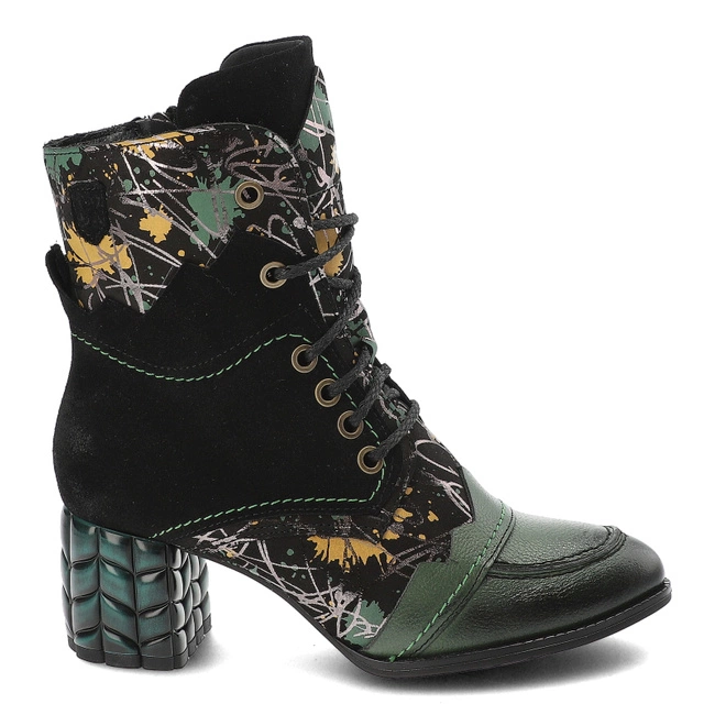 Členkové Topánky Maciejka - 06160-01/00-7 Czarny+Zielony