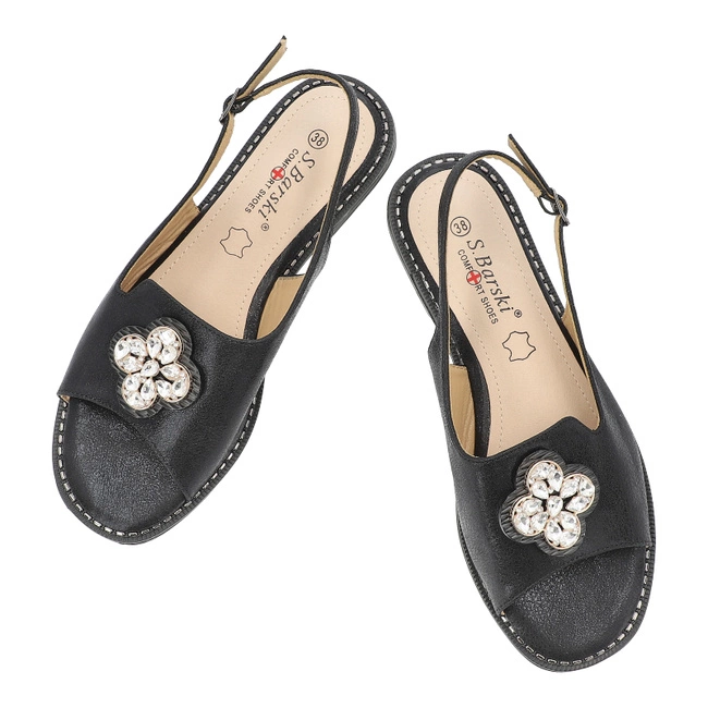Sandále S.BARSKI - KV51-080 Black