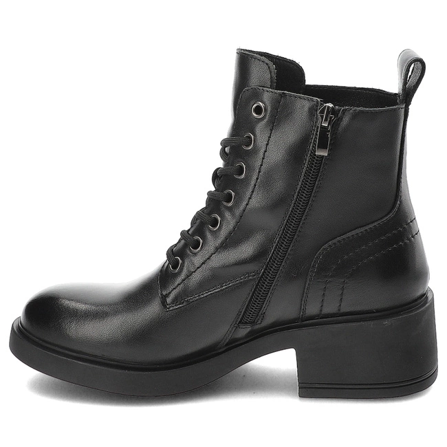 Šnúrovacie Členkové Topánky Cambell - 24-29300BK Czarny