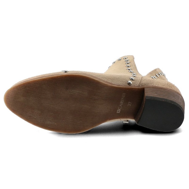 Členkové Topánky Carinii - B5328_-O17-000-000-D56 Beż